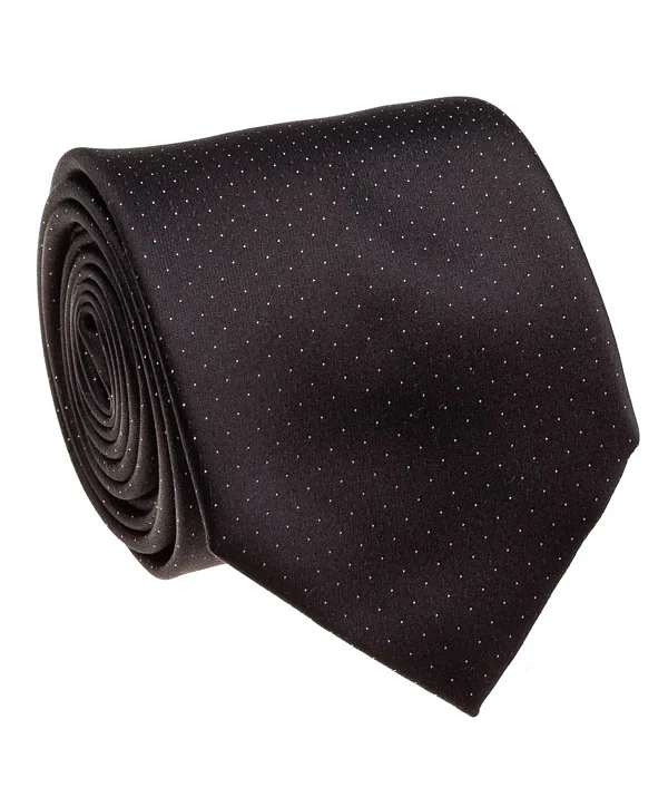 Black with Lurex Silk