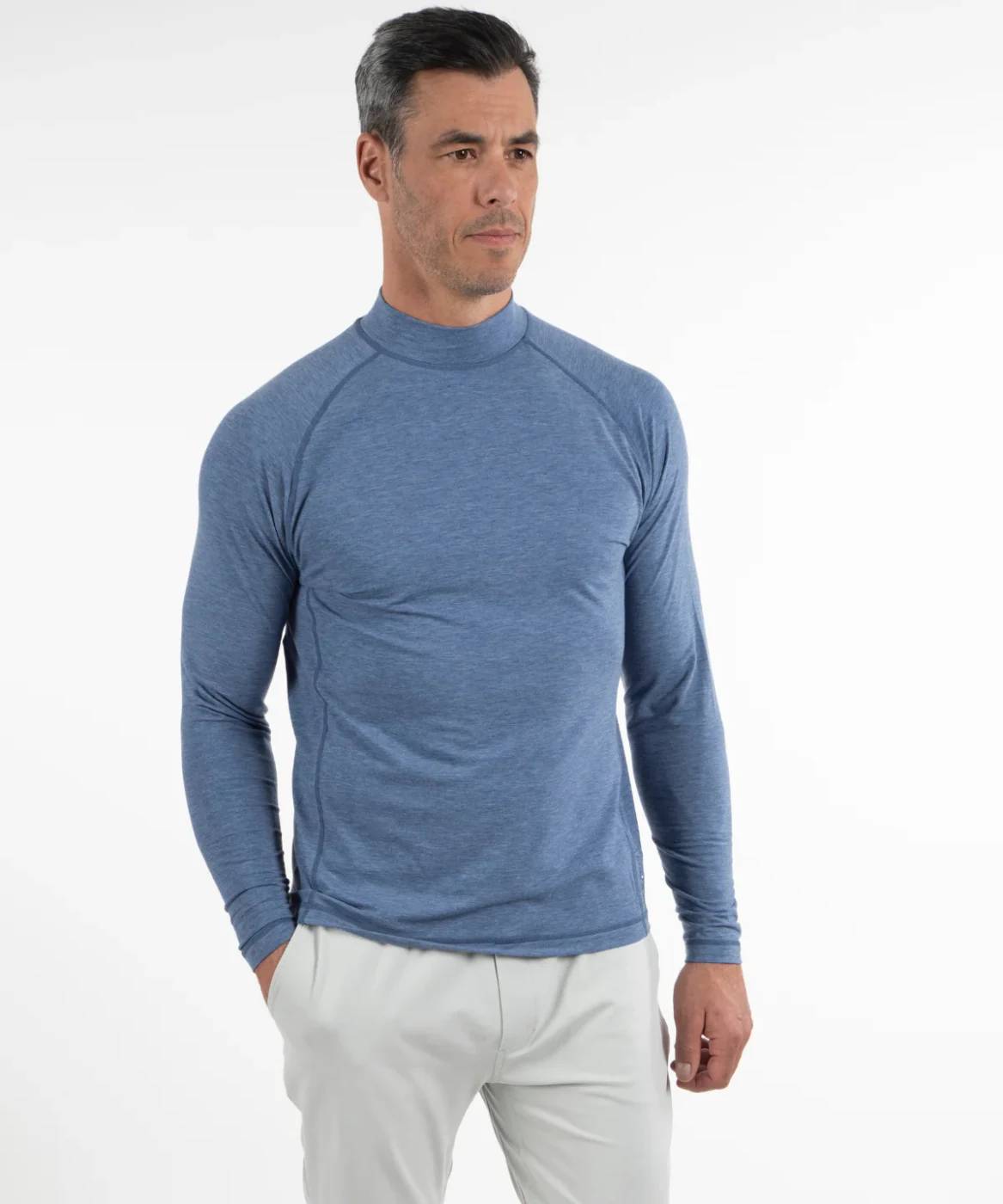 Sunice Griffin Kinetic Long Sleeve Mock Neck T Shirt