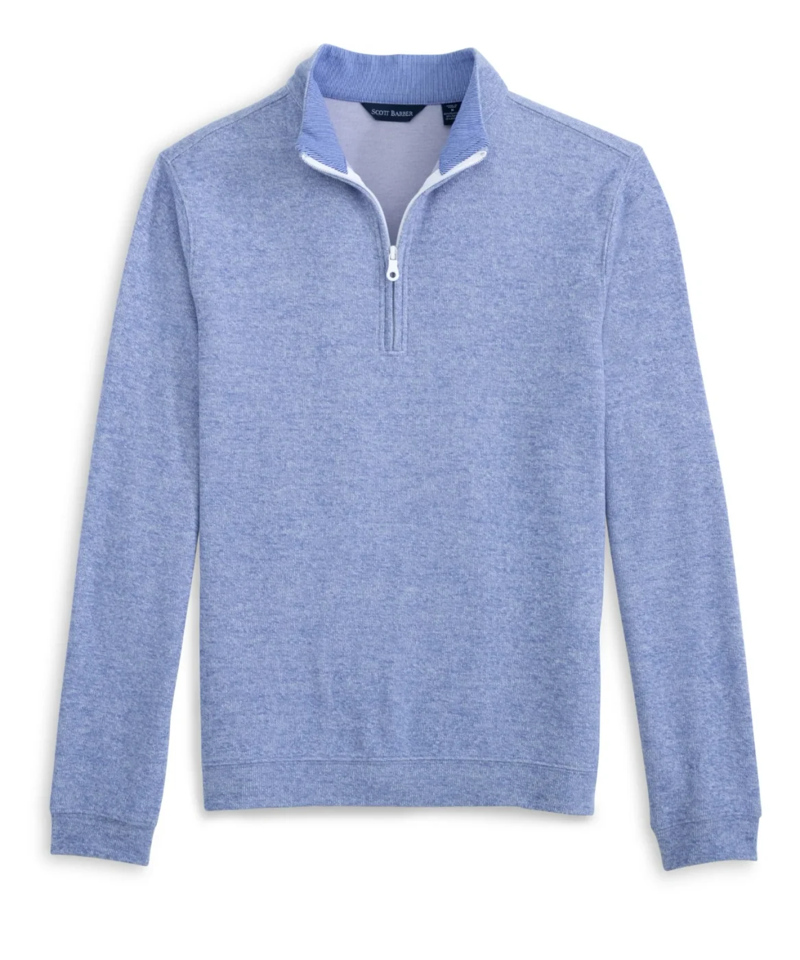 Marled Performance Sweater Knit Country Blue