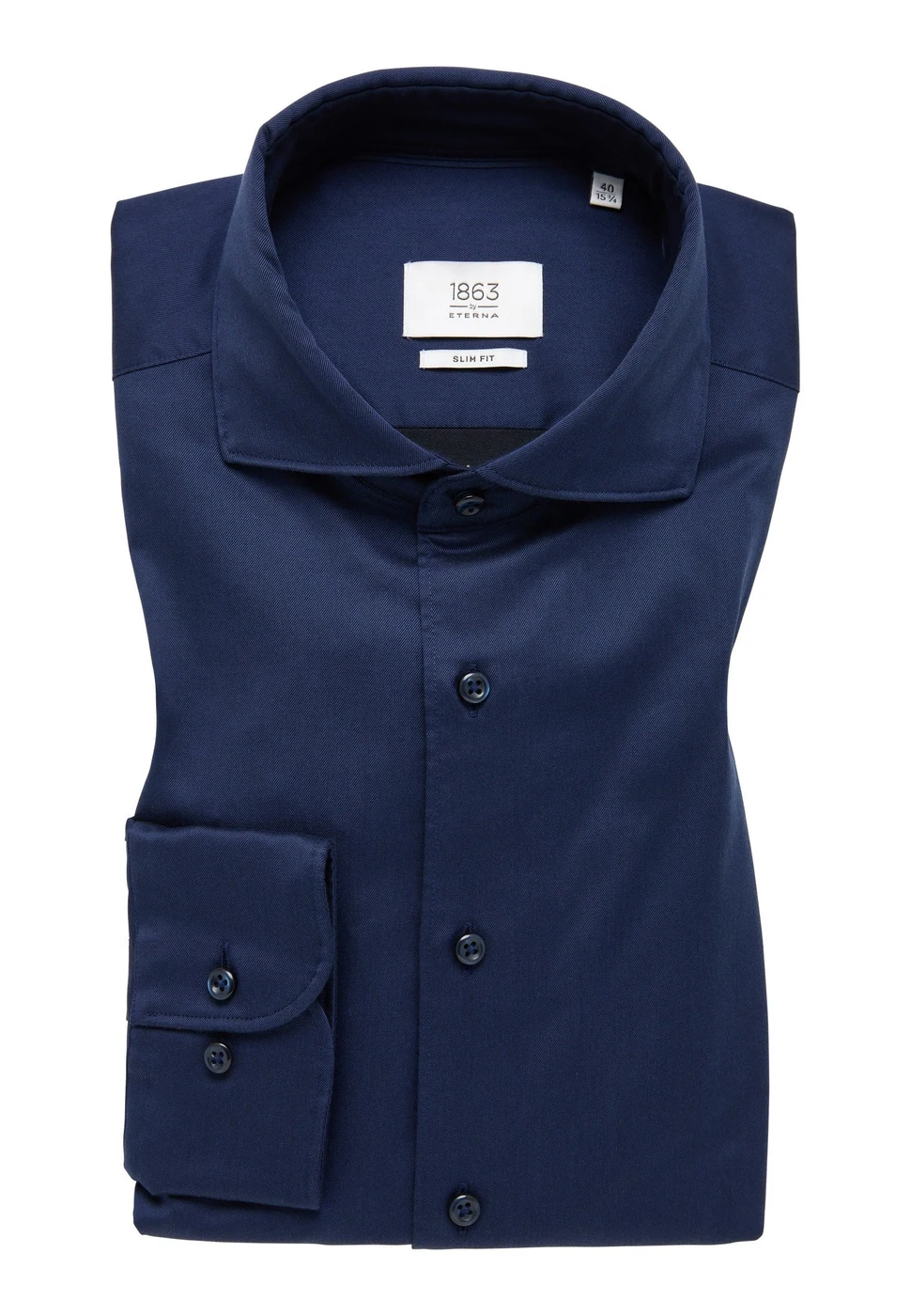 Navy Soft Luxury Shirt Slim Fit