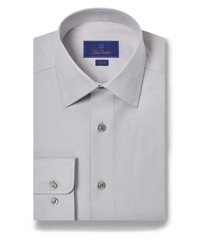 Pearl Diamond Dobby Dress Shirt